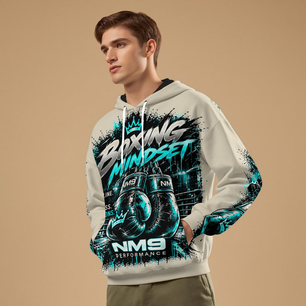 NM9 Ice Collection Hoodie | Boxing Mindset Series | Bone