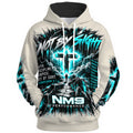 NM9 Ice Collection Hoodie | Not By Sight Series | Bone