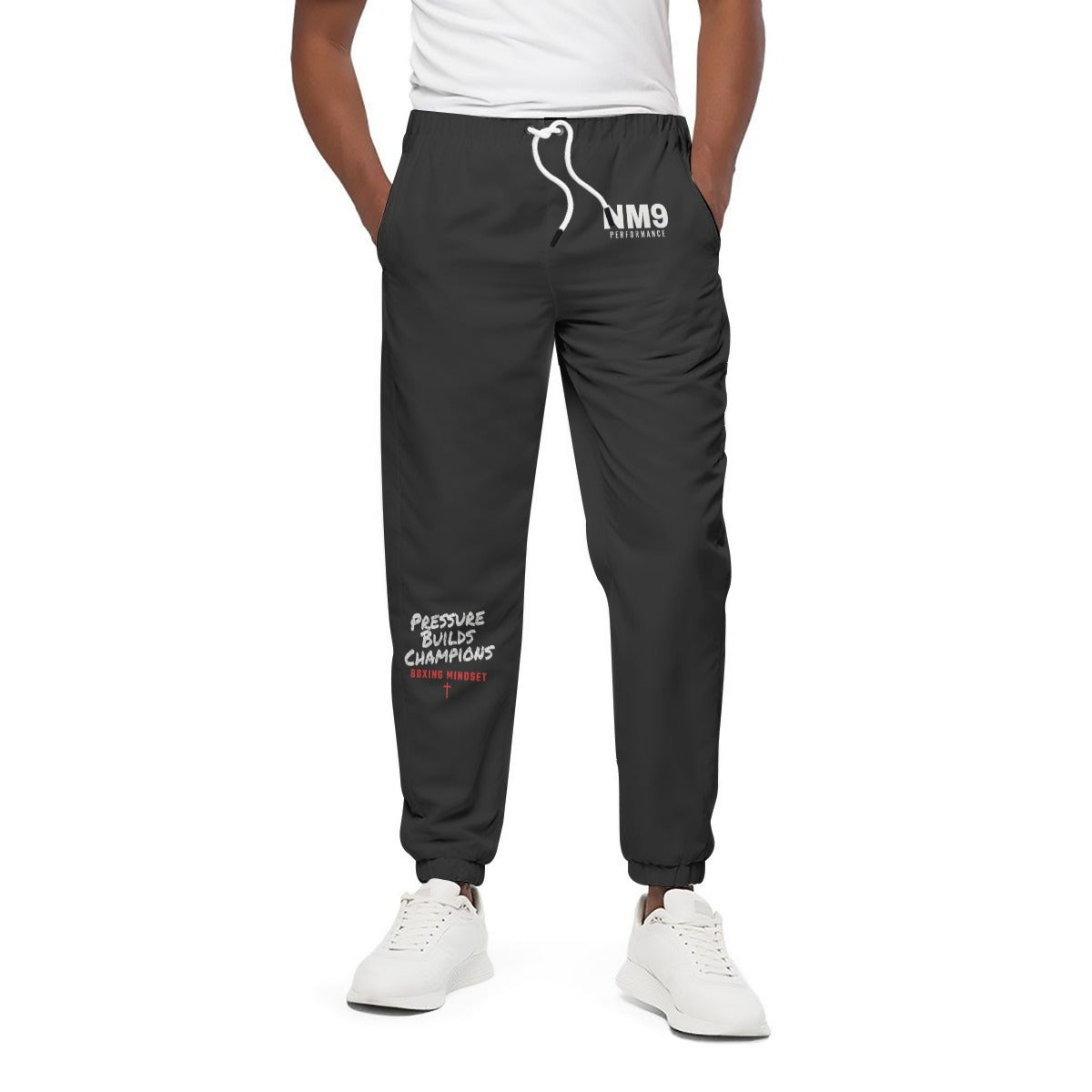 NM9 Performance Joggers | Pressure Builds Champions | Black
