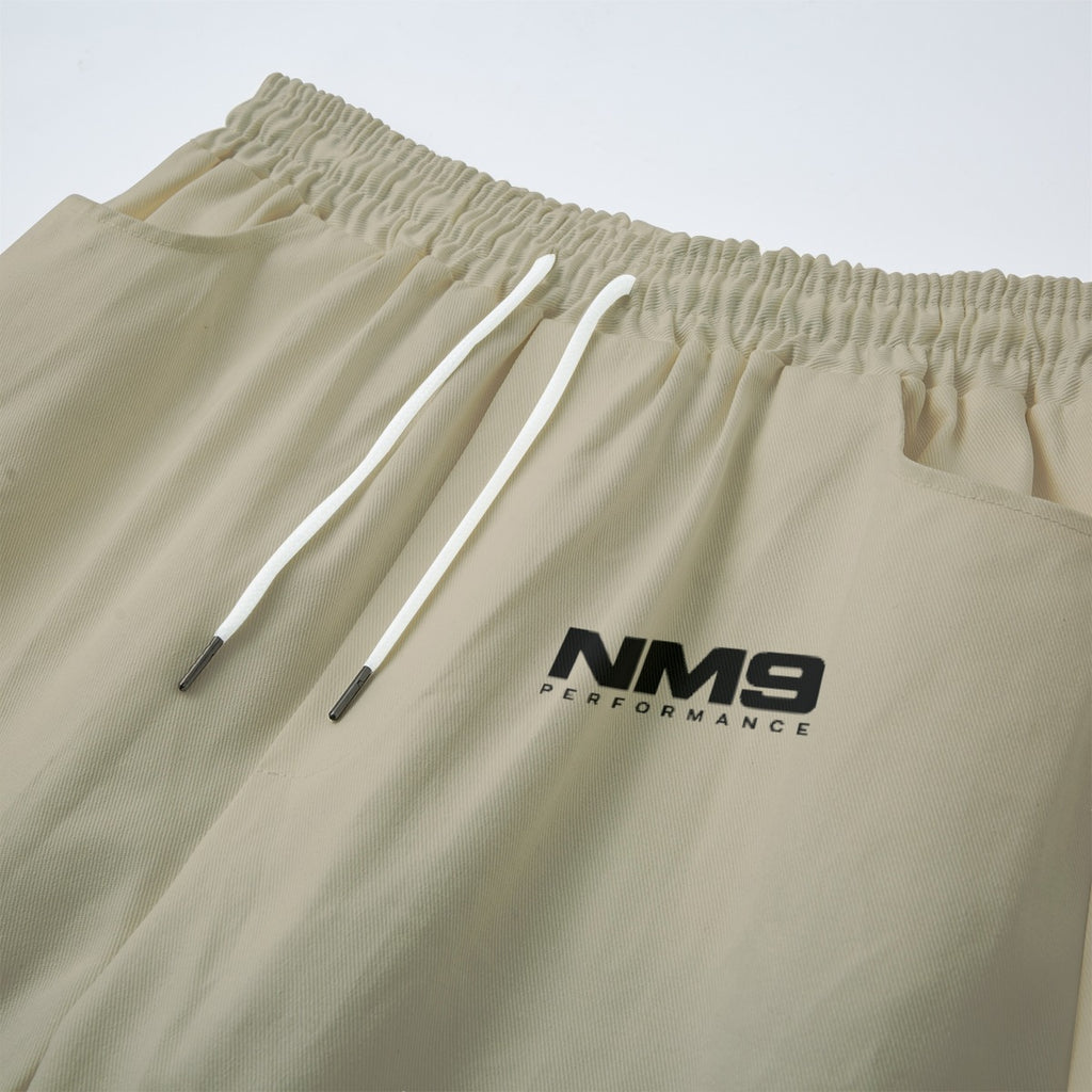 NM9 Standard Collection Open Hem Sweatpants | Discipline Builds Freedom | Sand
