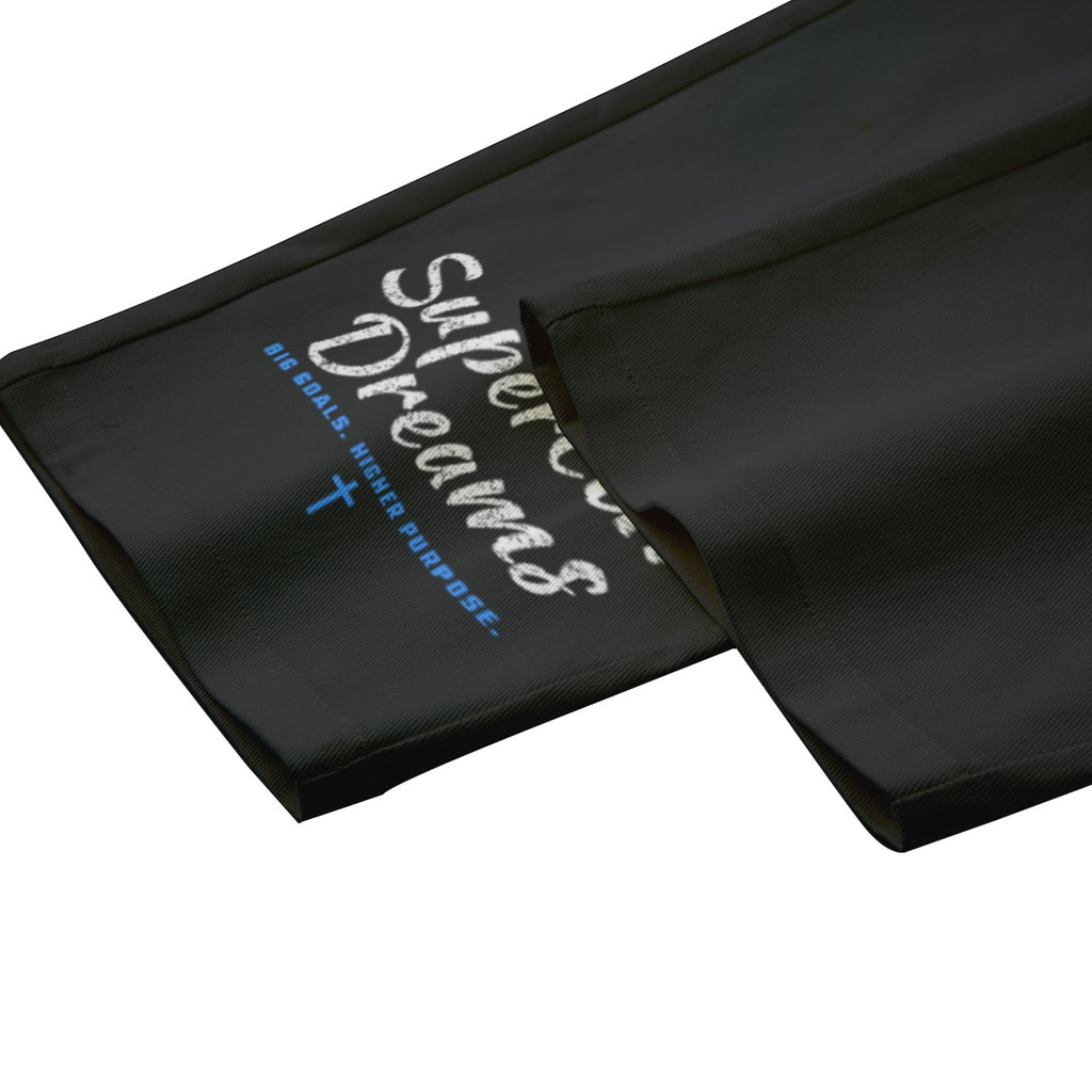 NM9 Performance Open Hem Sweatpants | Supercar Dreams | Black