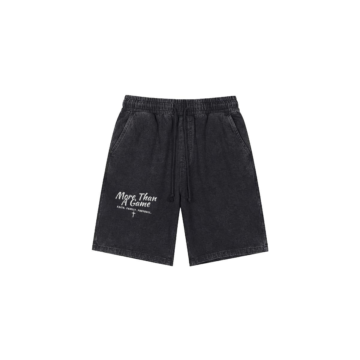 NM9 Performance Heavyweight Sweat Shorts | More Than A Game | Black