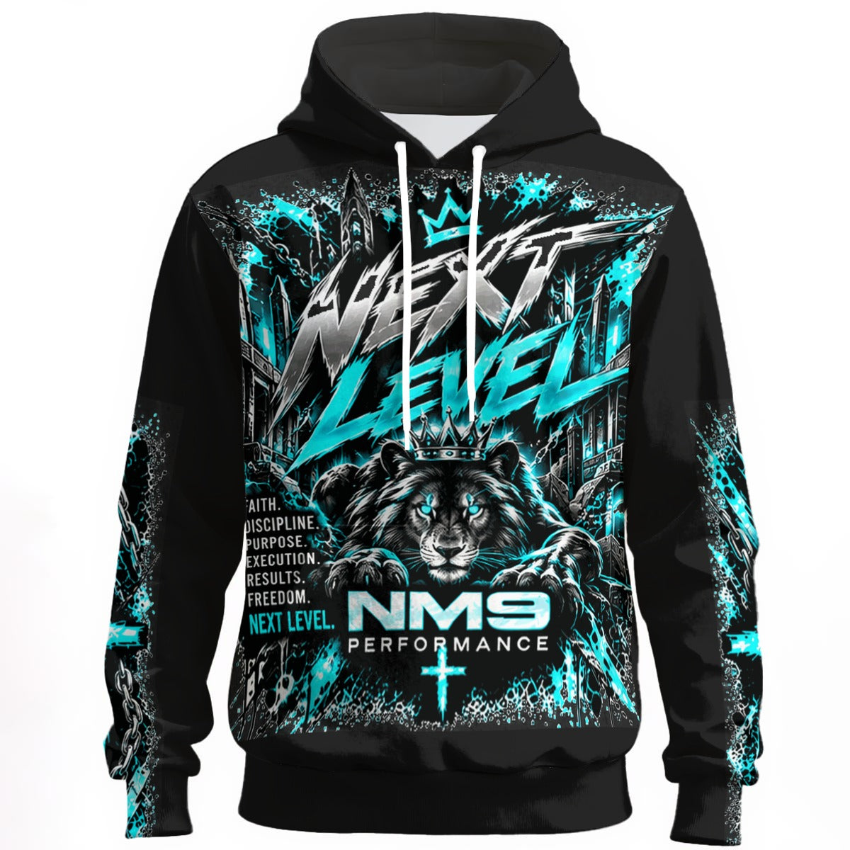 NM9 Ice Collection Hoodie | Next Level Series | Black
