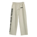 NM9 Standard Collection Open Hem Sweatpants | Discipline Builds Freedom | Bone