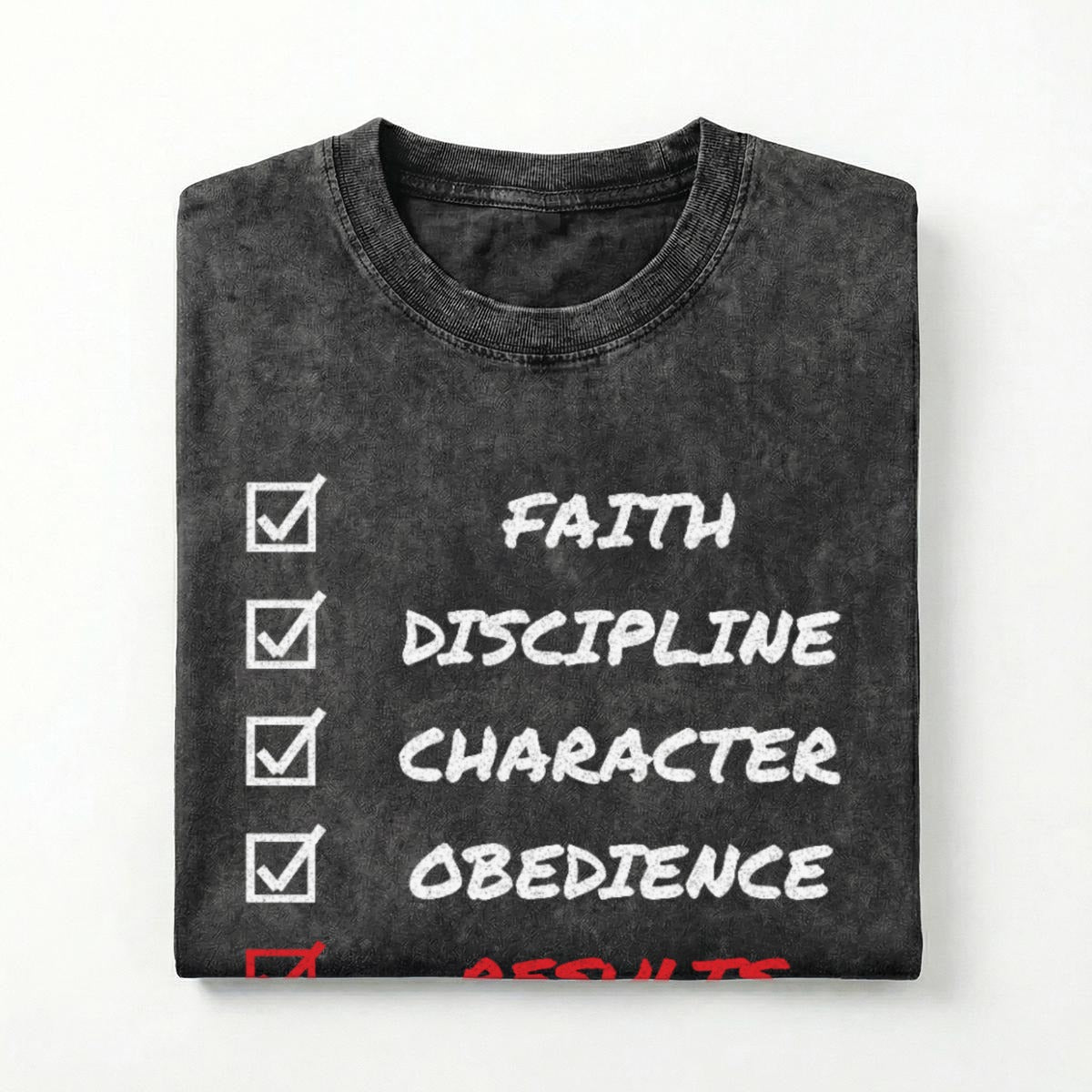 NM9 Performance Heavyweight Tee | Check The Work | Black