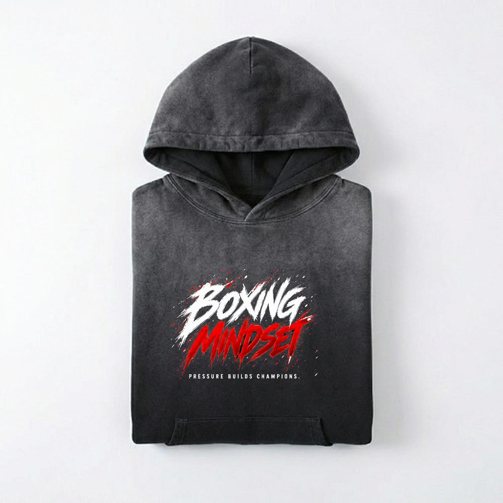NM9 Executive Collection Heavyweight Hoodie | Boxing Mindset | Black