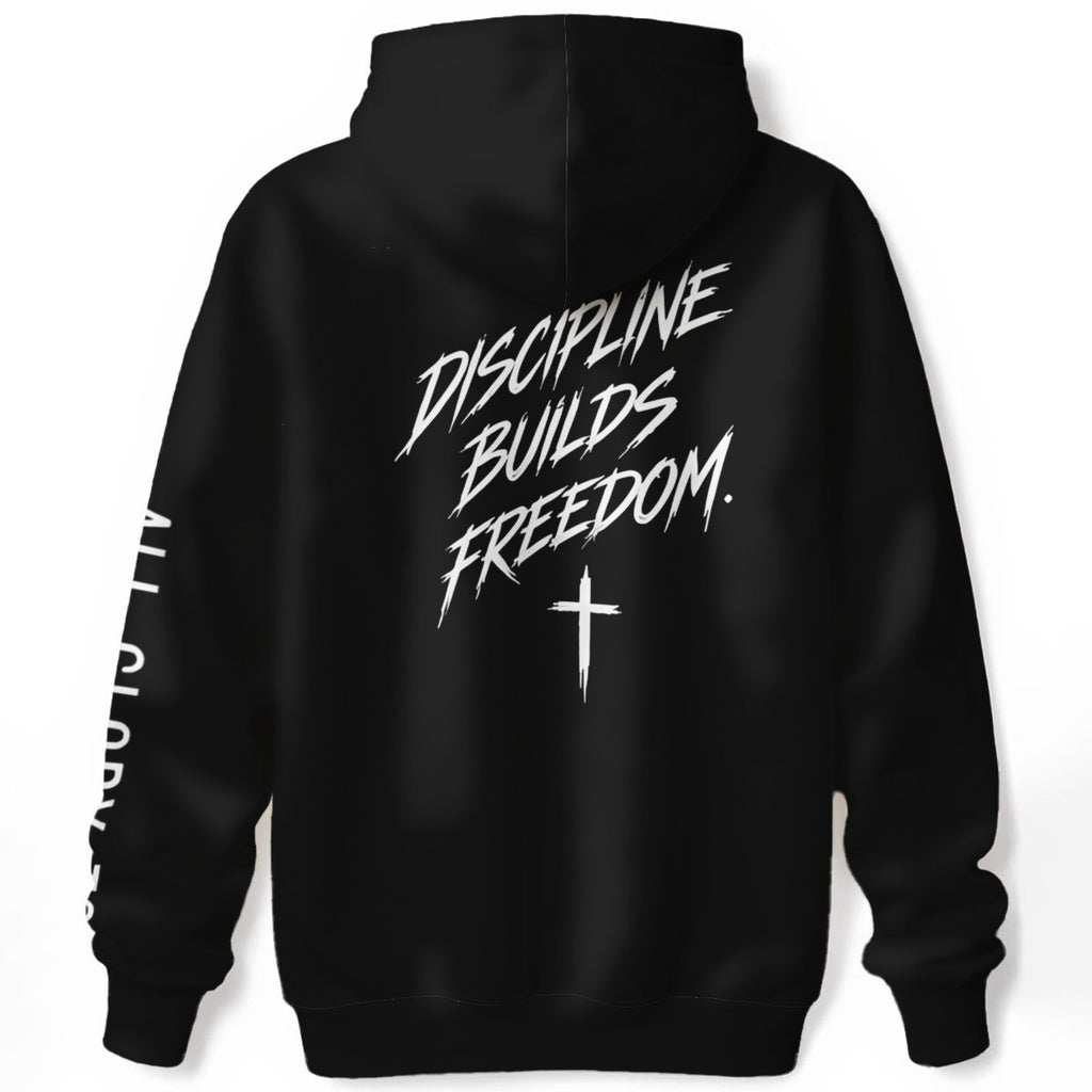 NM9 Signature Series Hoodie | Discipline Builds Freedom | Black