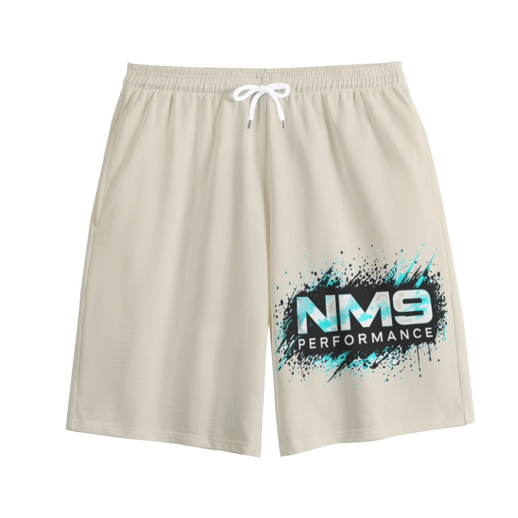 NM9 Ice Collection Sweat Shorts | Signature Series | Bone