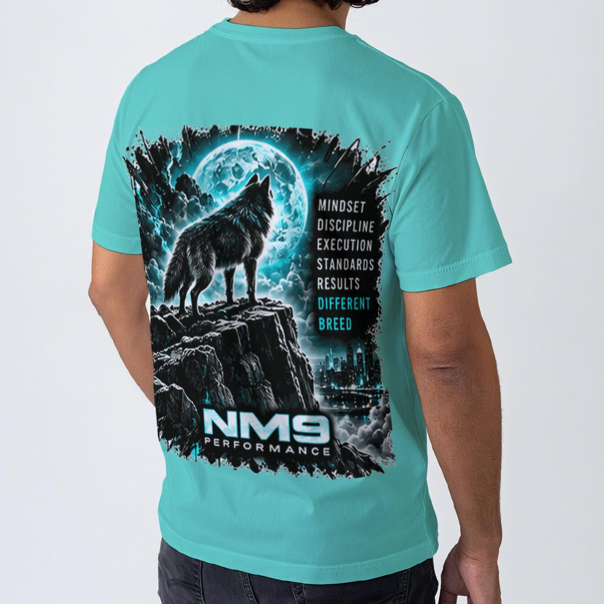 NM9 Ice Collection Tee | Different Breed Series | Ice Teal