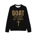 God's Plan Crewneck | GOAT | Black