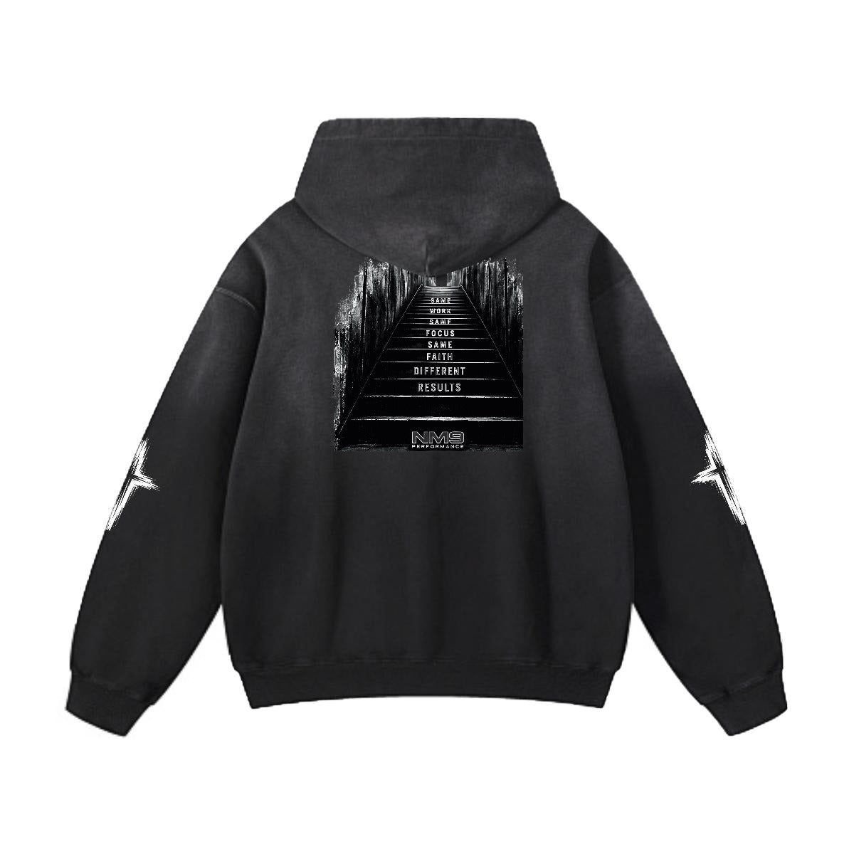NM9 Executive Collection Heavyweight Hoodie | No Days Off | Black