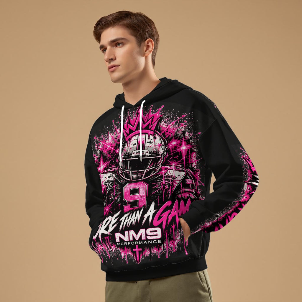NM9 Pink Collection Hoodie | More Than A Game | Black