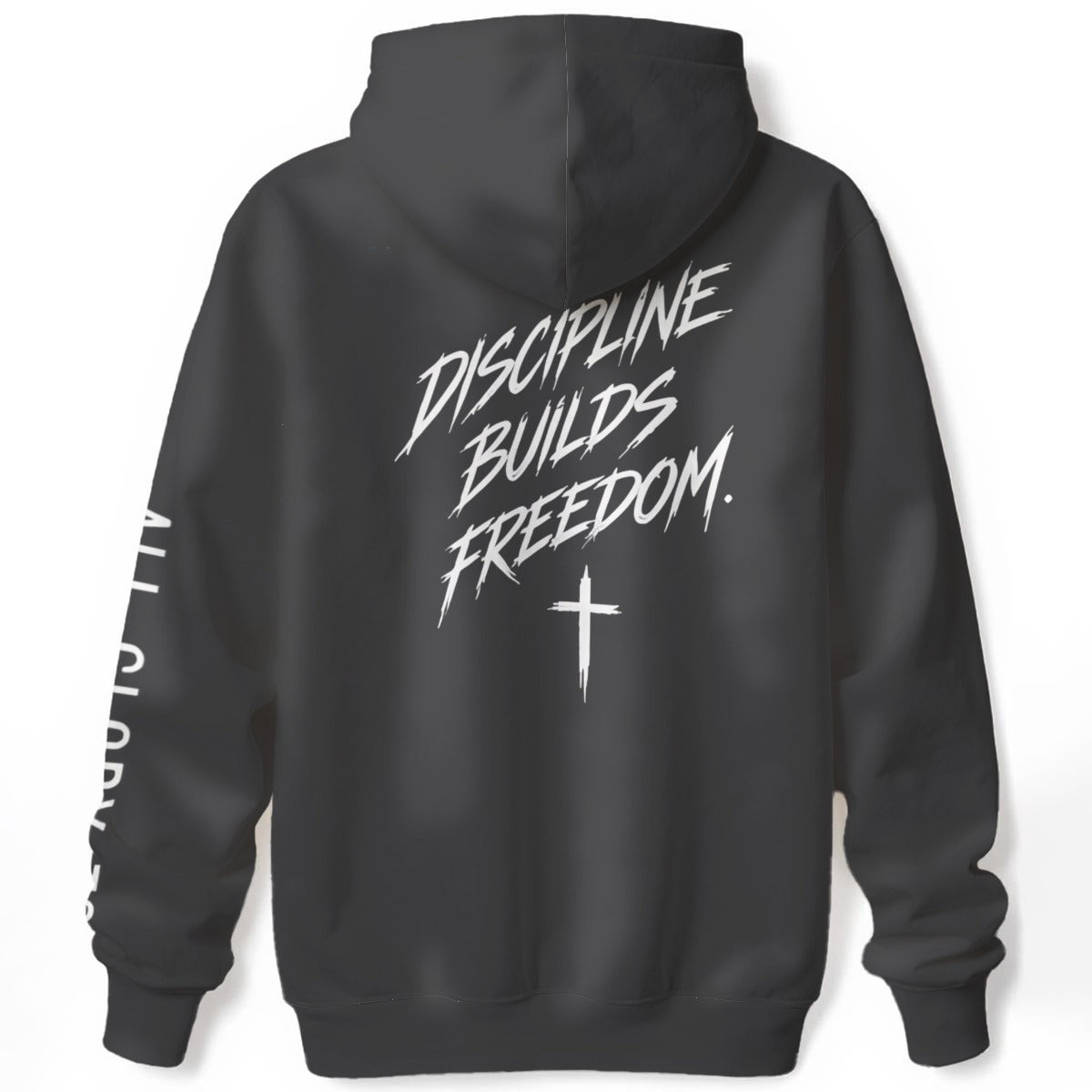 NM9 Signature Series Hoodie | Discipline Builds Freedom | Steel Gray