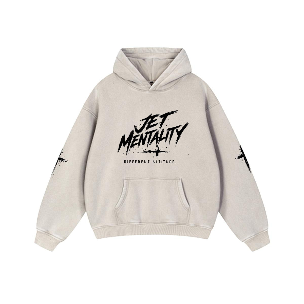 NM9 Executive Collection Heavyweight Hoodie | Jet Mentality | Bone