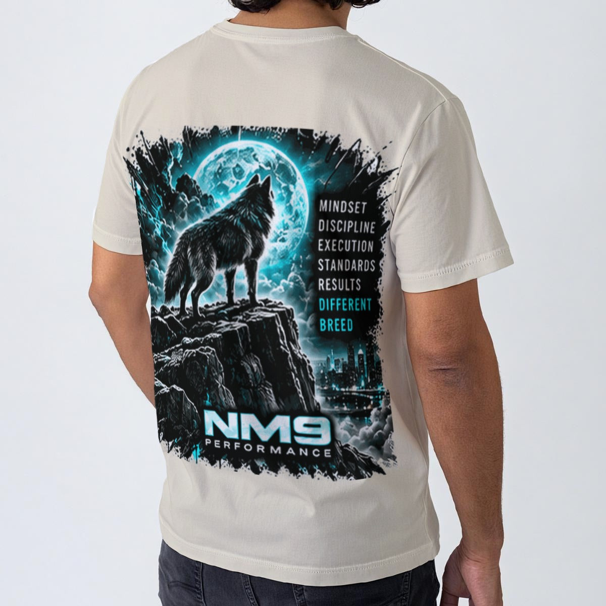 NM9 Ice Collection Tee | Different Breed Series | Bone