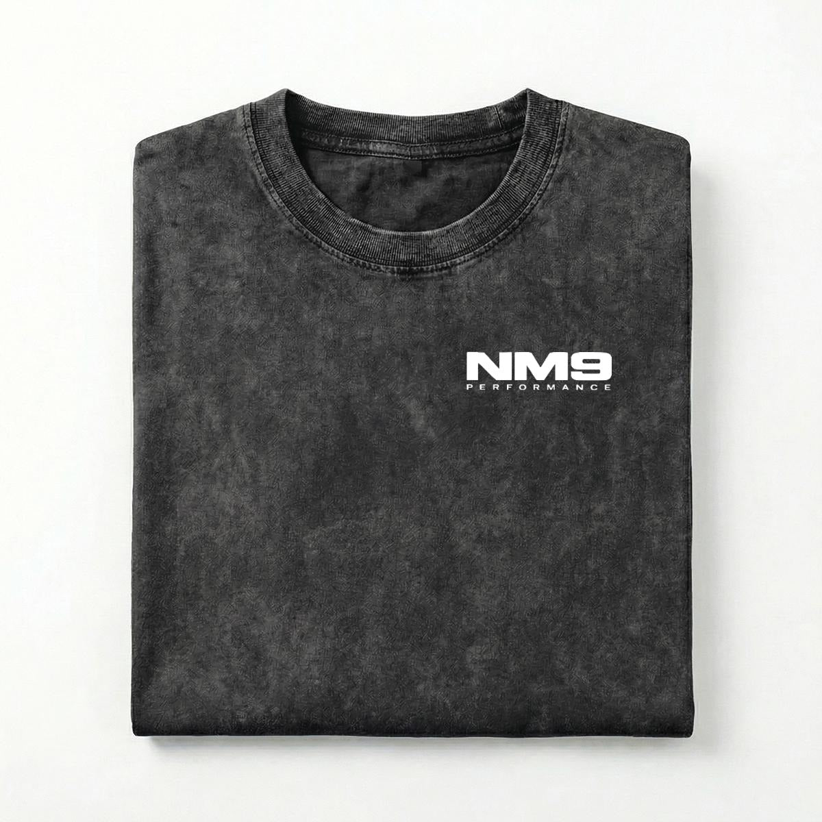 NM9 Standard Collection Heavyweight Tee | Discipline Builds Freedom | Black
