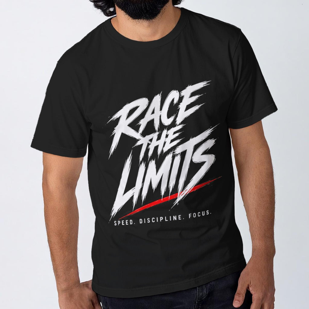 NM9 Executive Collection Tee | Race The Limits Checkered | Black