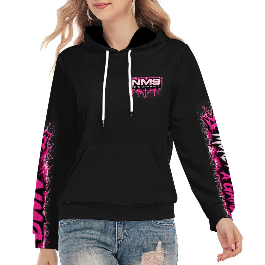 NM9 Pink Collection Hoodie | More Than A Game Chest | Black