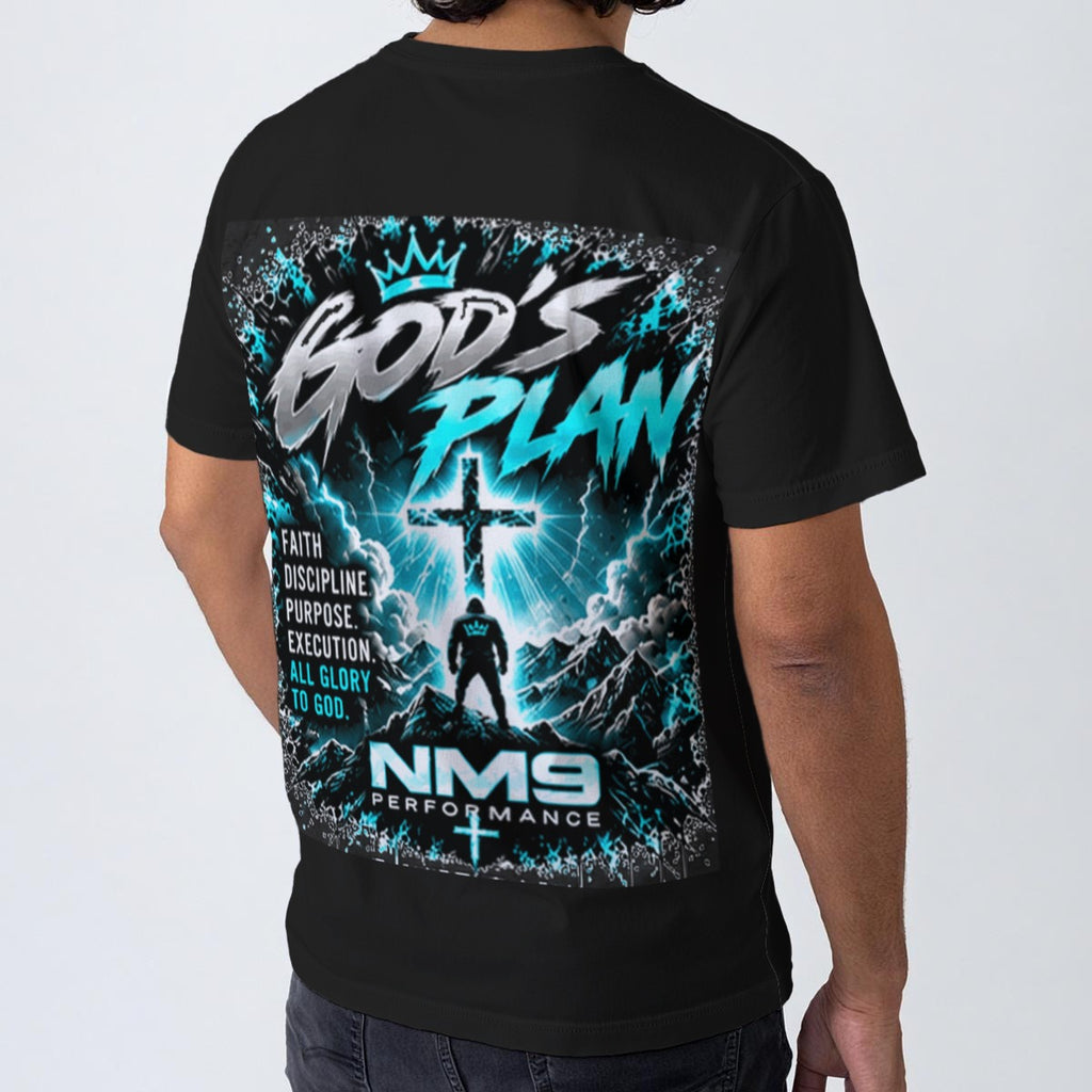 NM9 Ice Collection Tee | God's Plan Series | Black