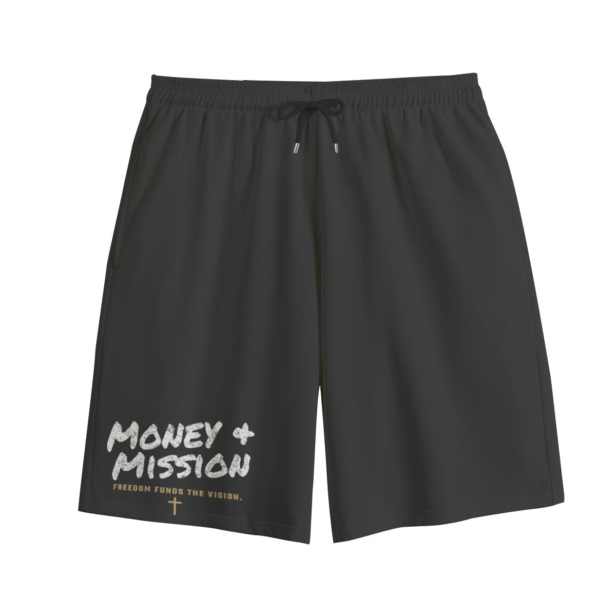 NM9 Performance Sweat Shorts | Money & Mission | Black