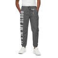 NM9 Hellfire Collection Joggers | It's In My Blood | Steel Gray