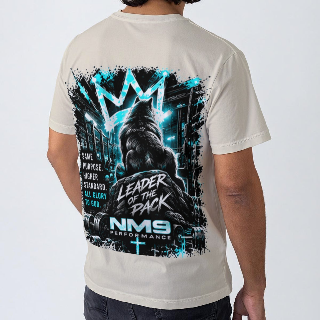 NM9 Ice Collection Tee | Built Different Leader Of The Pack | Bone