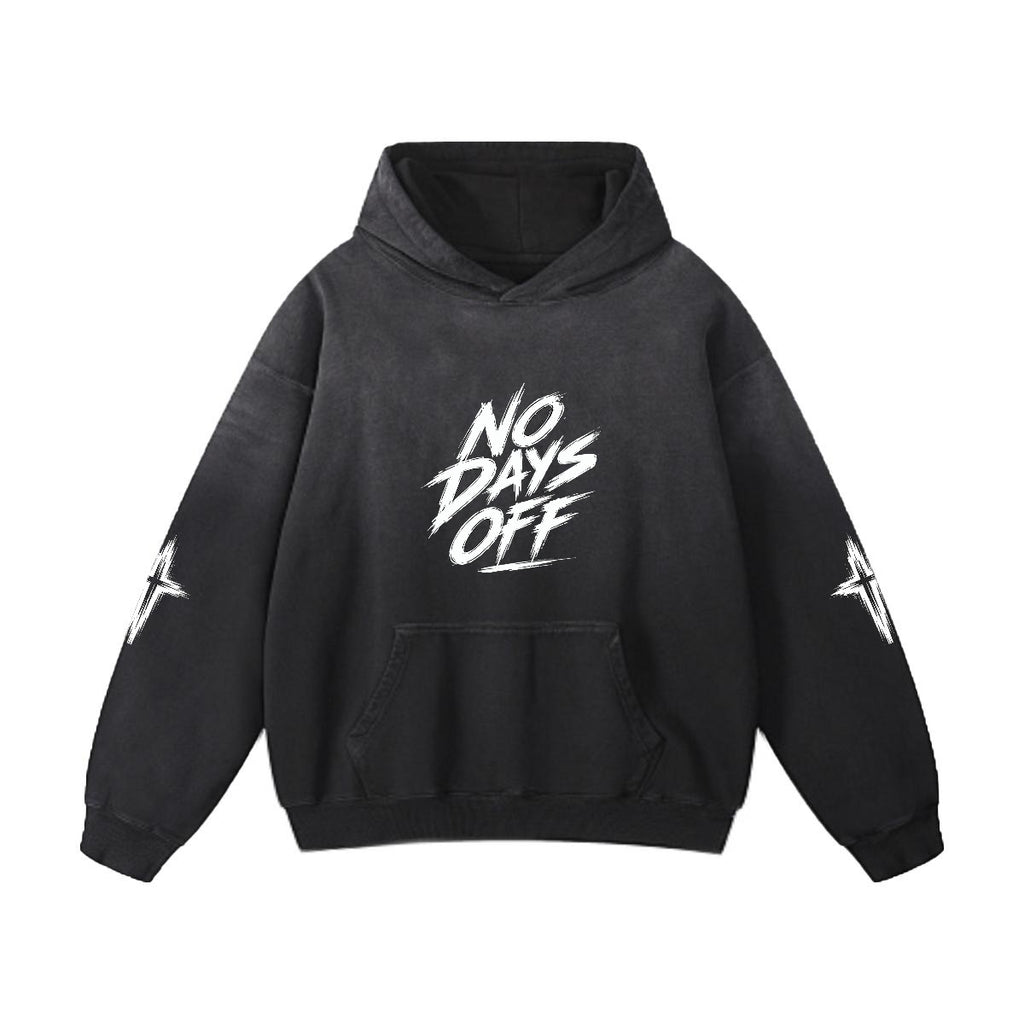 NM9 Executive Collection Heavyweight Hoodie | No Days Off | Black