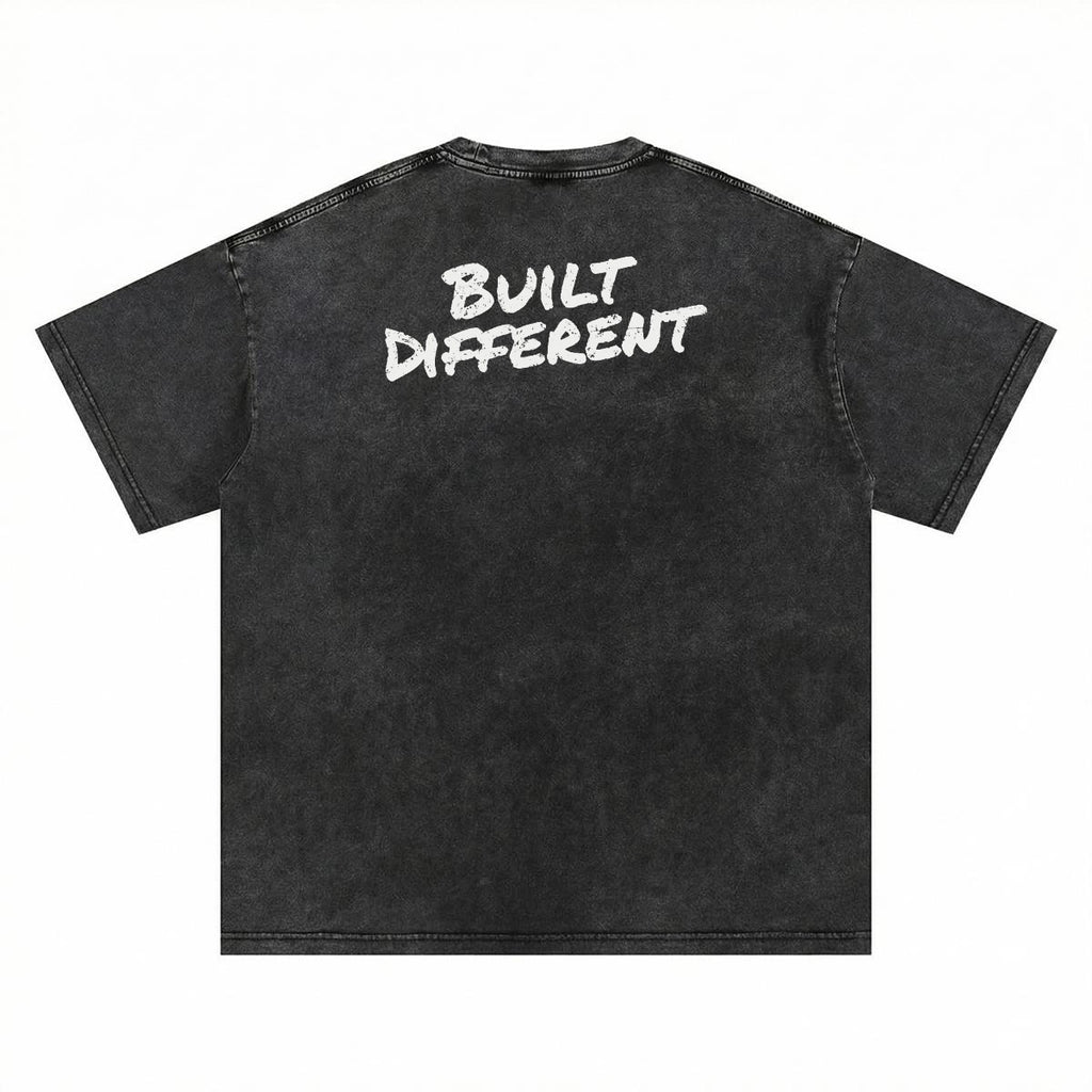 NM9 Performance Heavyweight Tee | Built Different | Black