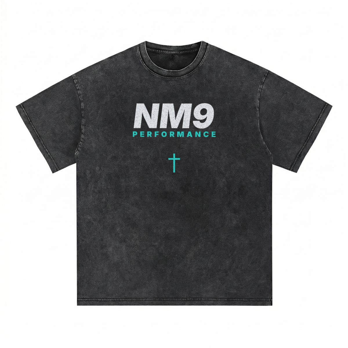 NM9 Ice Collection Heavyweight Tee | Signature | Black