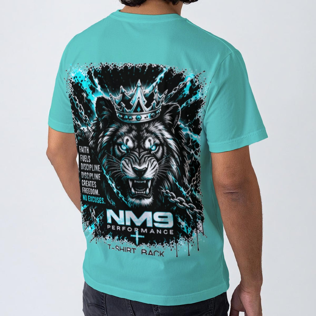 NM9 Ice Collection Tee | No Excuses Series | Ice Teal