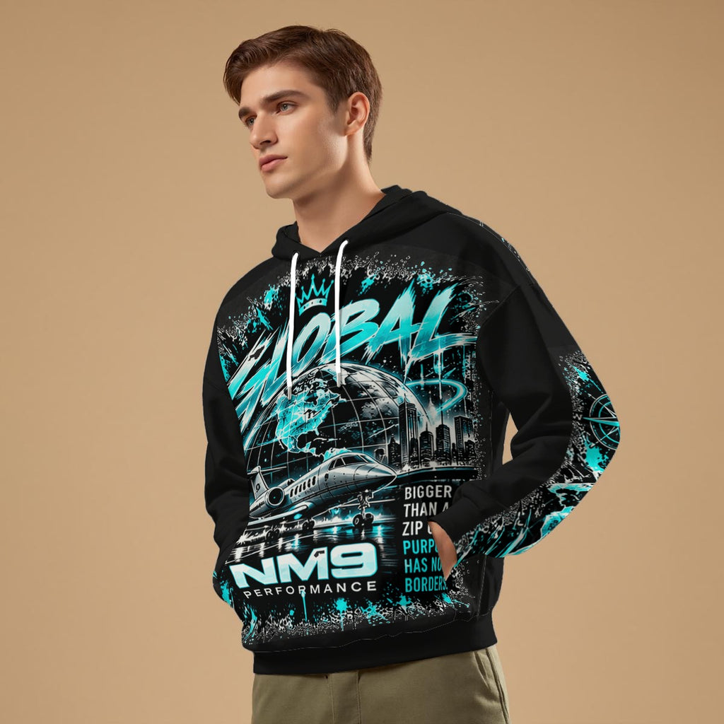 NM9 Ice Collection Hoodie | Global Series | Black