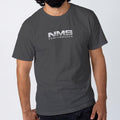 NM9 Signature Series Tee | Built Different For A Higher Purpose | Steel Gray