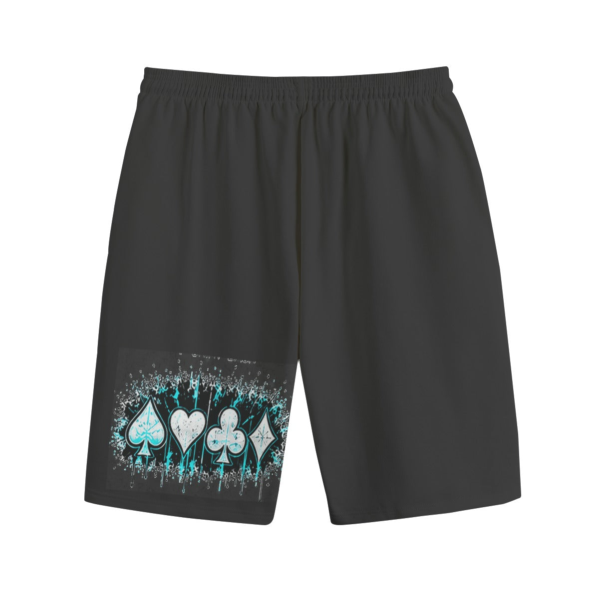 NM9 Ice Collection Sweat Shorts | Aces Series | Black