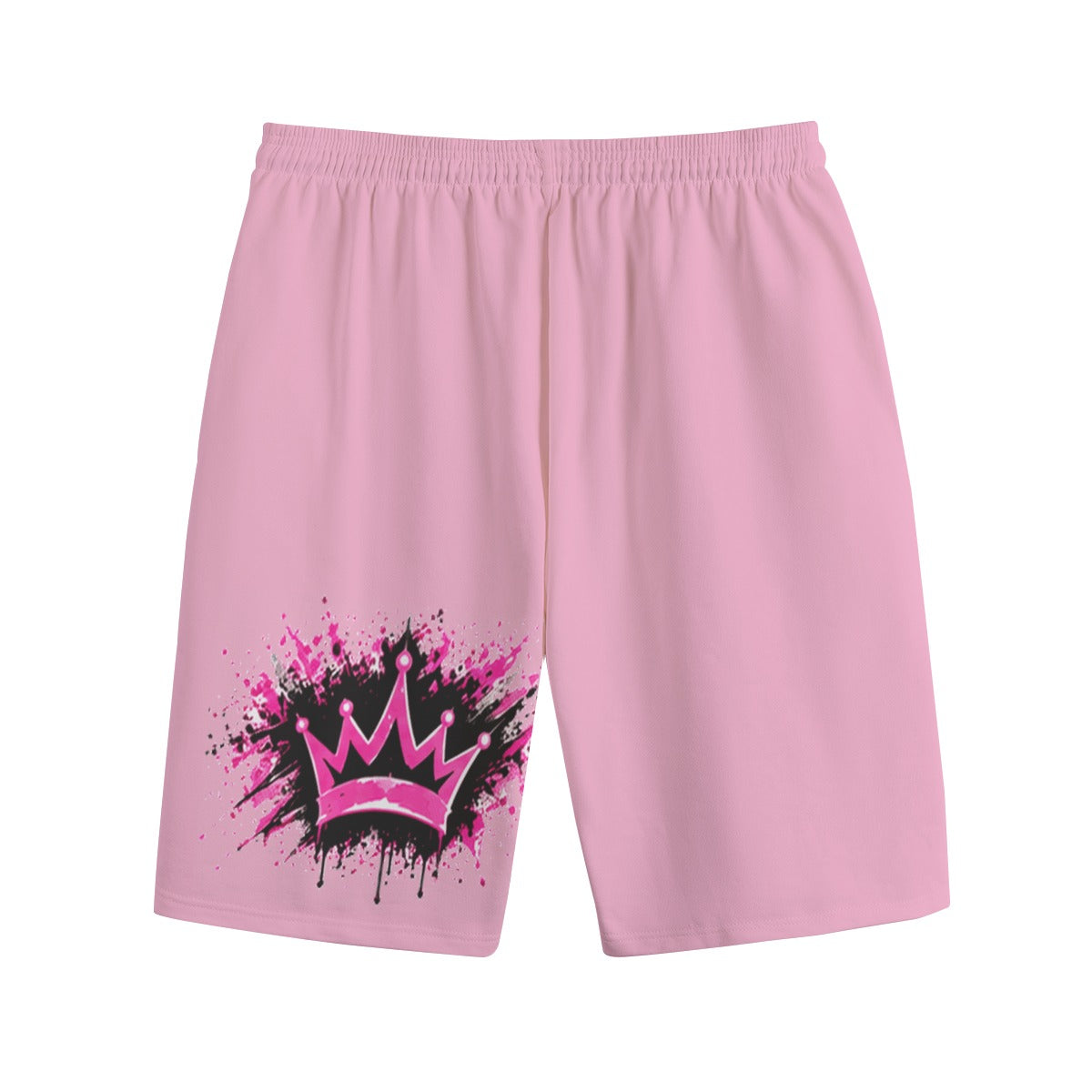 NM9 Pink Collection Sweat Shorts | Girls Built Different | Light Pink