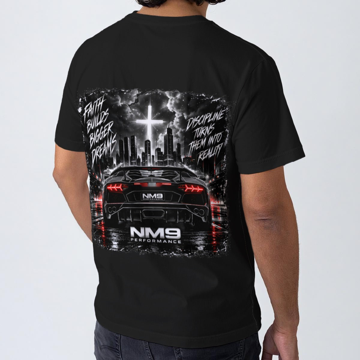 NM9 Executive Collection Tee | Supercar Dreams | Black