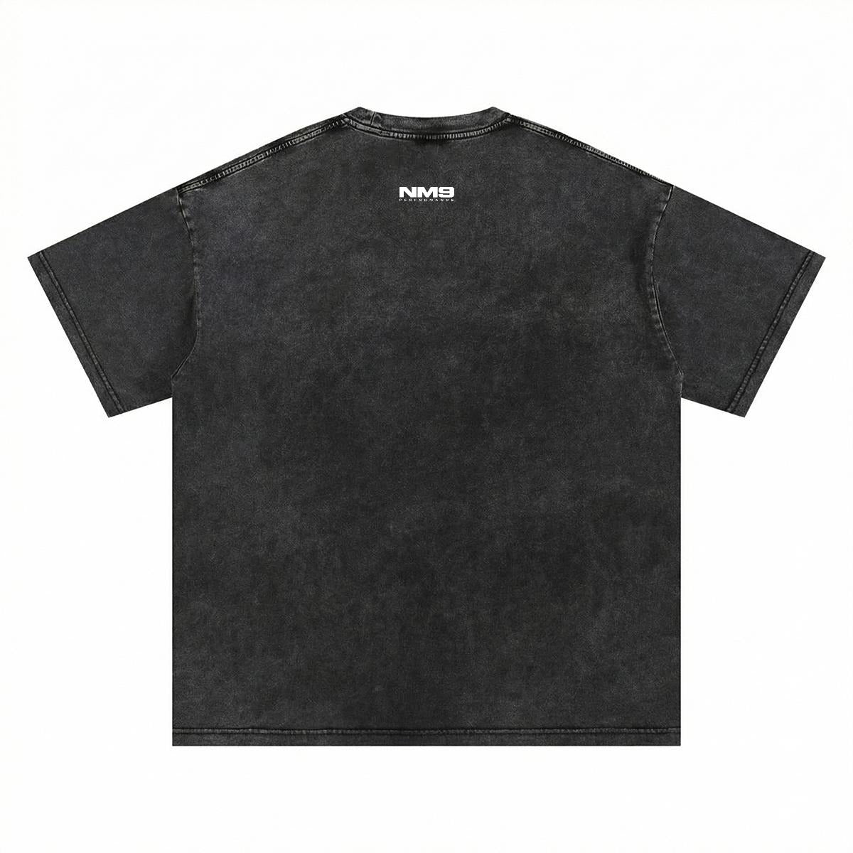 Not By Sight Heavyweight Tee | Crown of Thorns Cross | Black