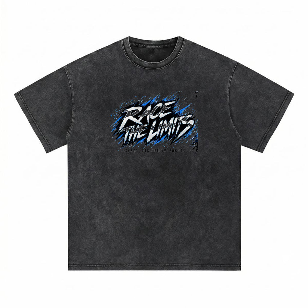 NM9 Executive Collection Heavyweight Tee | Race The Limits | Black