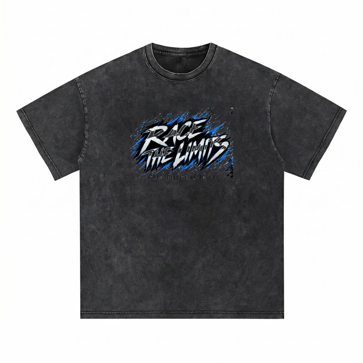 NM9 Executive Collection Heavyweight Tee | Race The Limits | Black