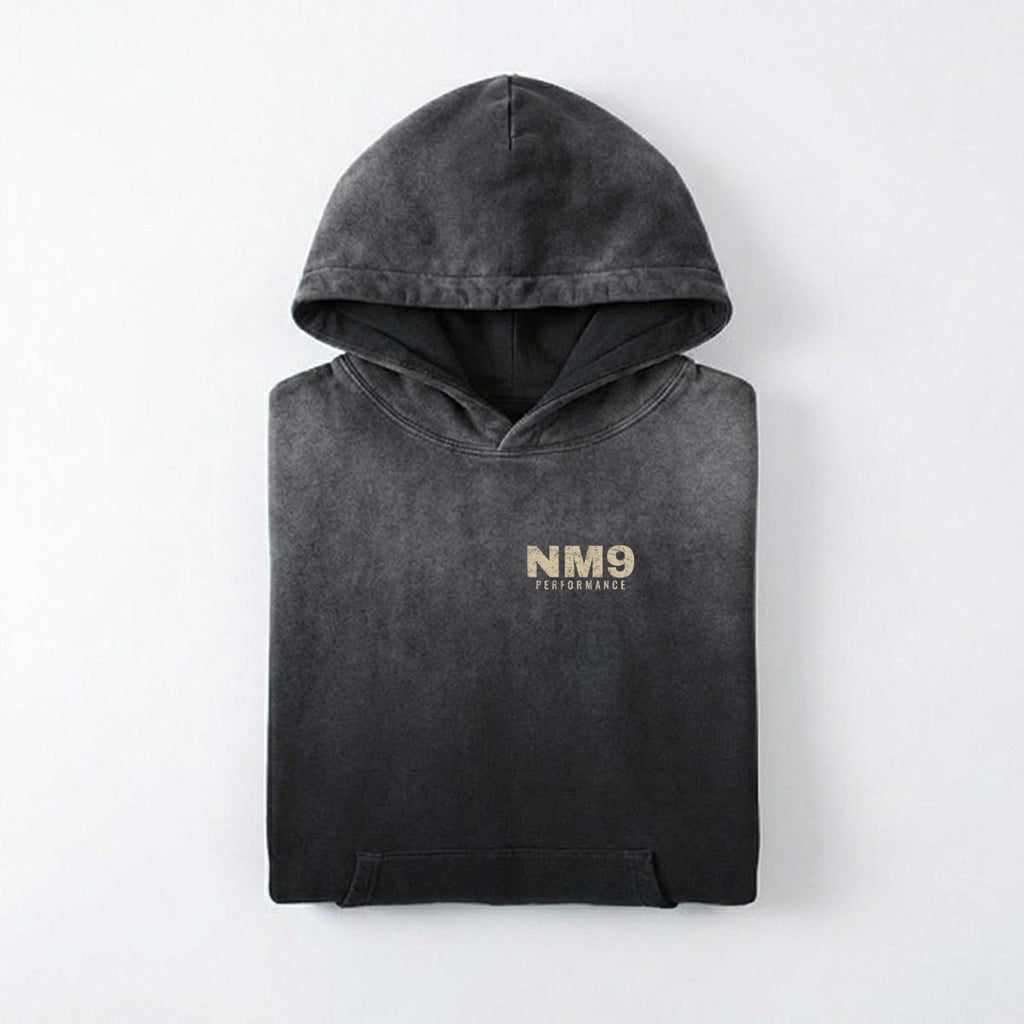 God's Plan Heavyweight Hoodie | NOT BY SIGHT 2 Cor 5:7 | Black