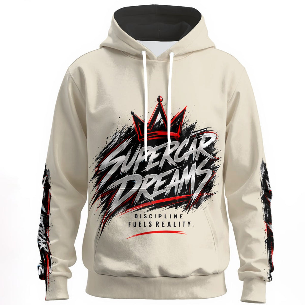 NM9 Executive Collection Hoodie | Supercar Dreams | Bone