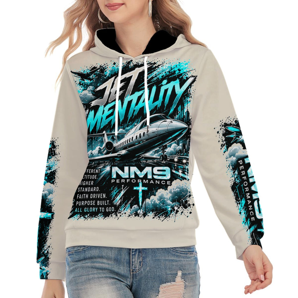 NM9 Ice Collection Hoodie | Jet Mentality Series | Bone