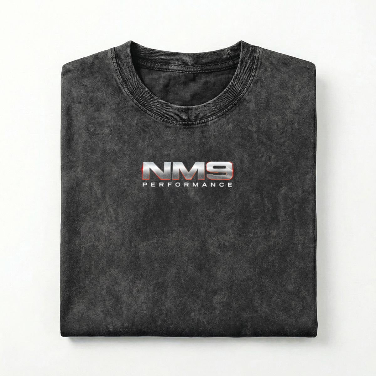 NM9 Bloodline Collection Heavyweight Tee | Lion Heartbeat | Black