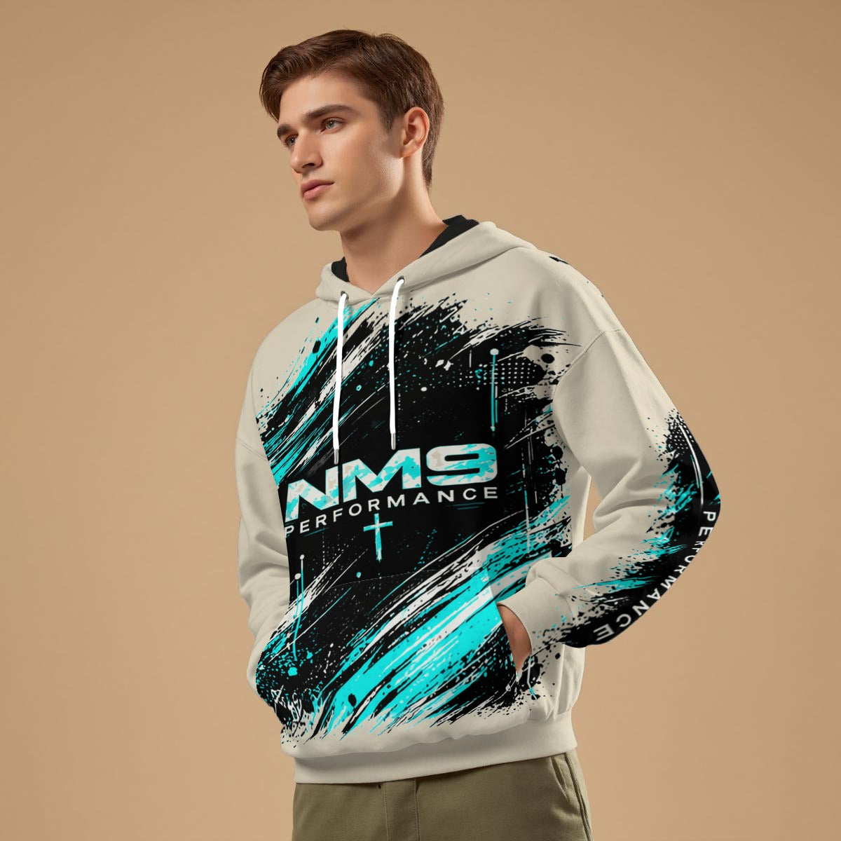 NM9 Ice Collection Hoodie | Signature Series | Bone