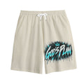 NM9 Ice Collection Sweat Shorts | God's Plan Statue Edition | Bone