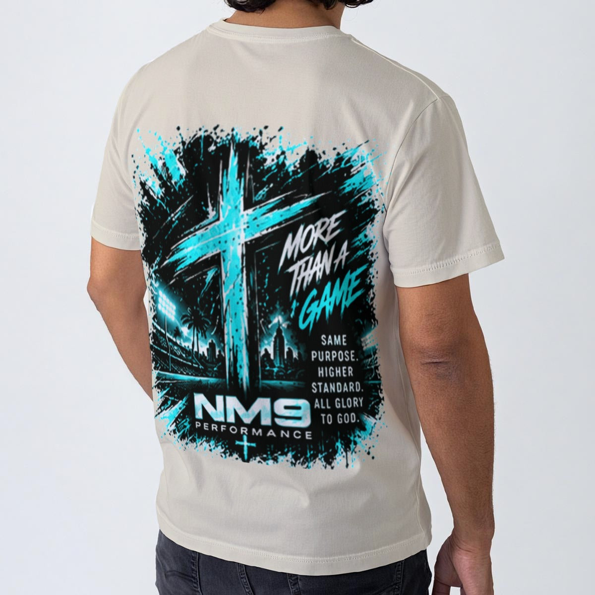 NM9 Ice Collection Tee | Girls Built Different | Bone