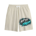 NM9 Ice Collection Sweat Shorts | Not By Sight Series | Bone