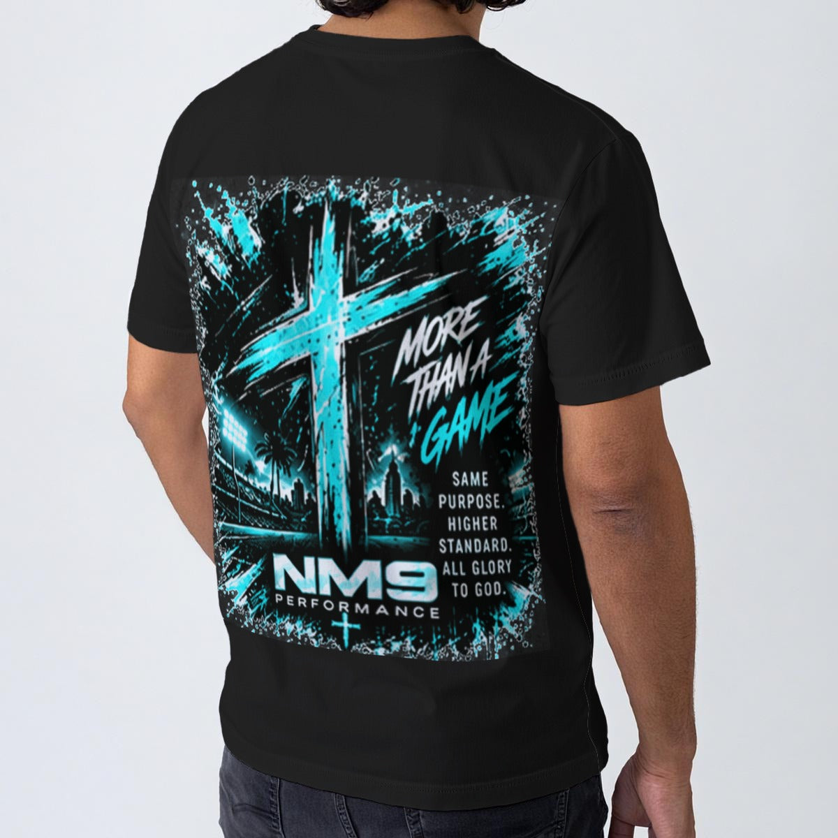 NM9 Ice Collection Tee | Girls Built Different | Black
