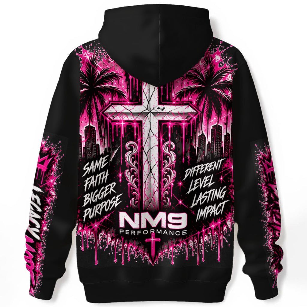 NM9 Pink Collection Hoodie | Legacy Mode | Black