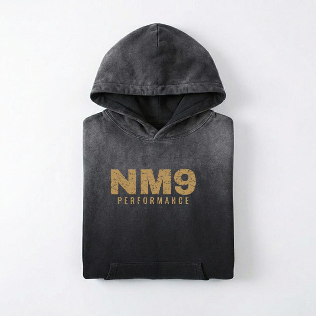 God's Plan Heavyweight Hoodie | NM9 Performance + Sleeve | Black