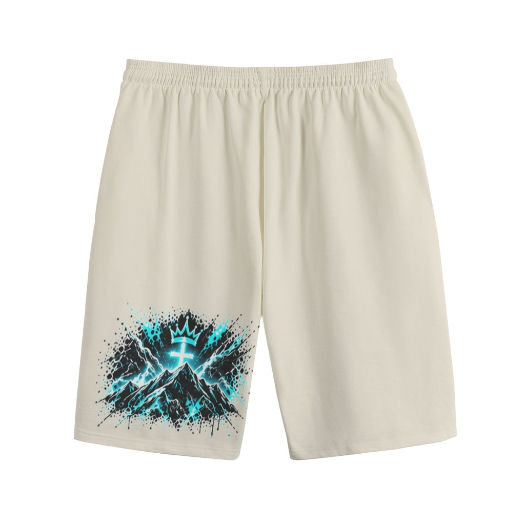 NM9 Ice Collection Sweat Shorts | God's Plan Series | Bone